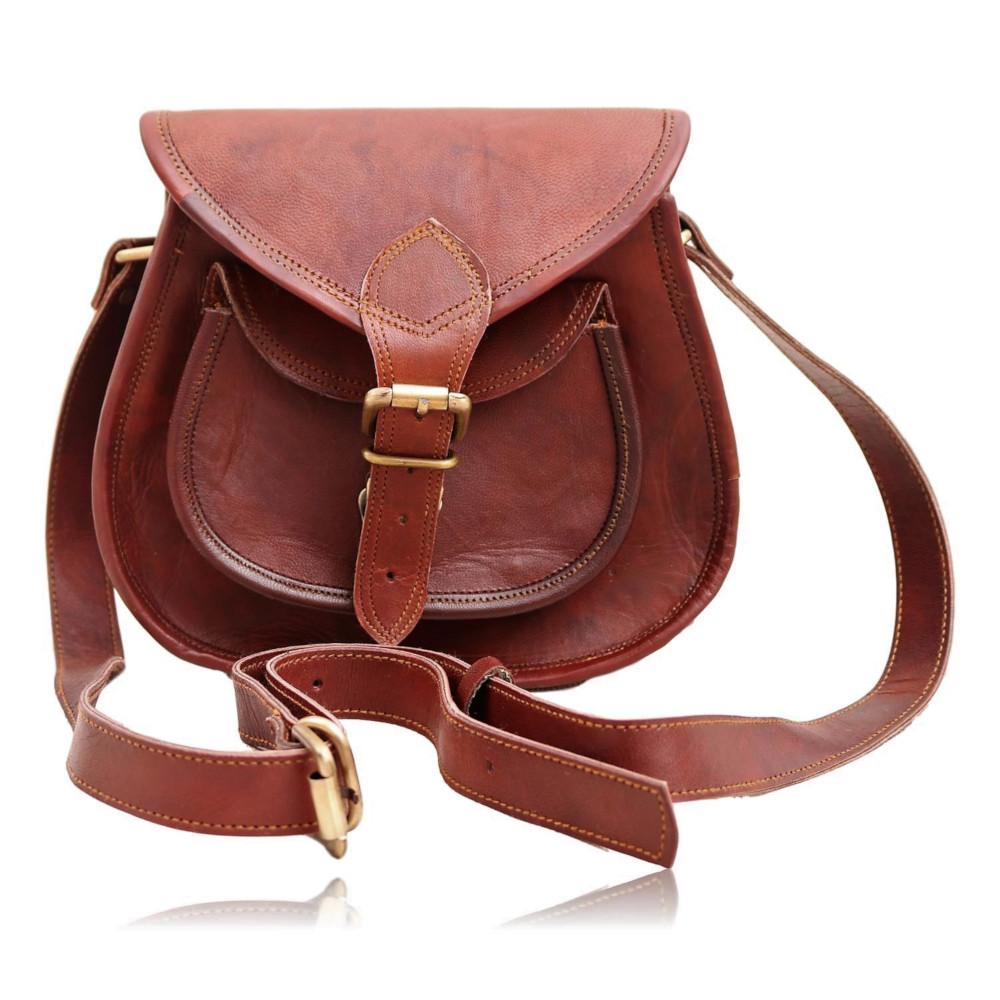 Leather Sling Purse for Ladies
